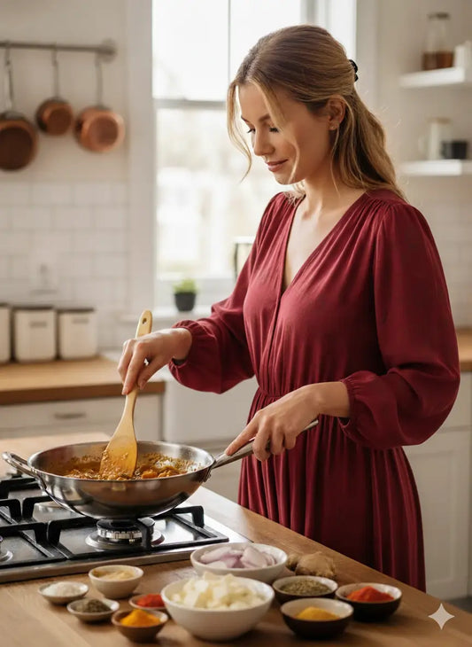 Bamboo Serving Spoon, No Hole