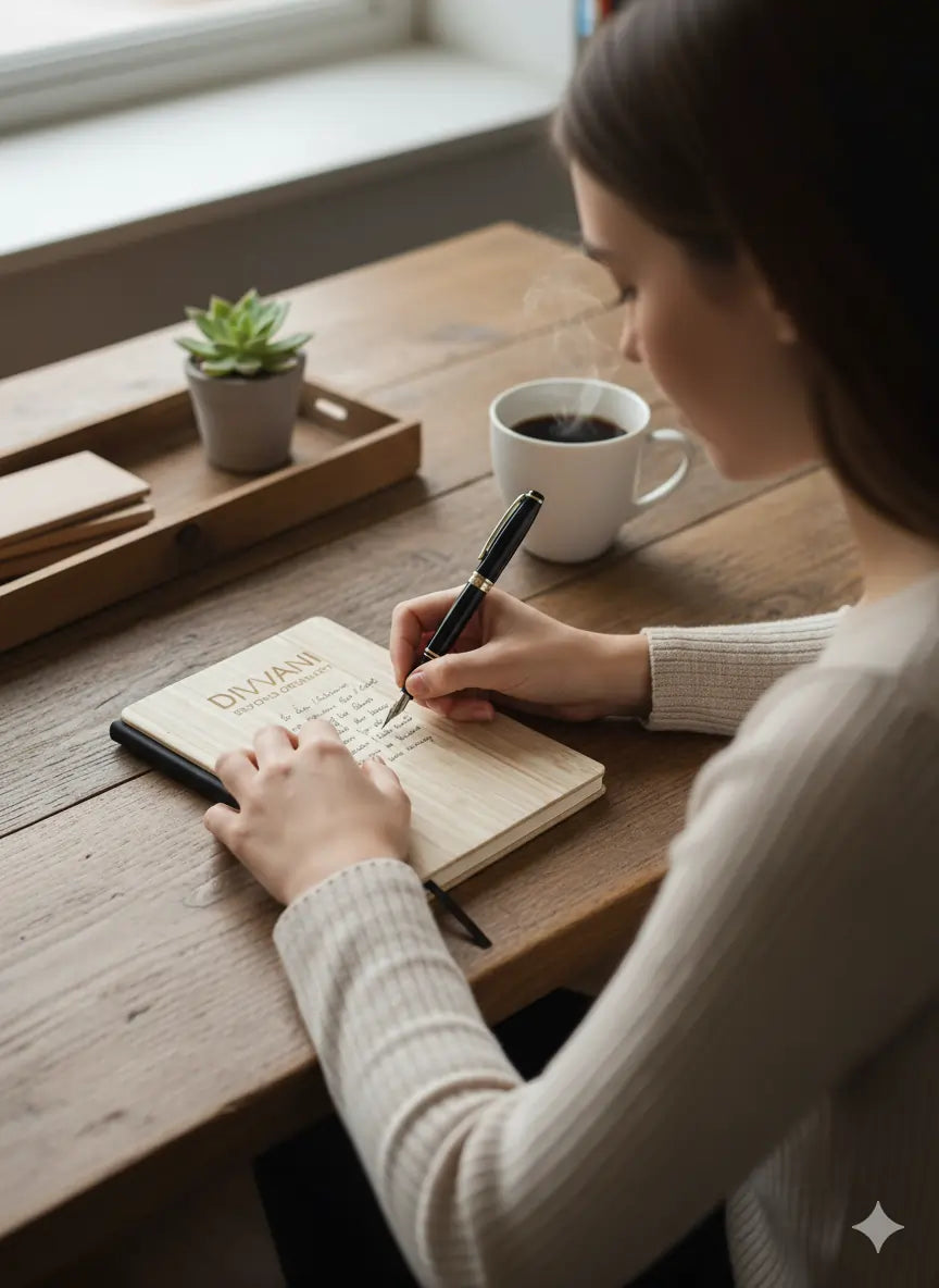 Bamboo Notebook, White Paper