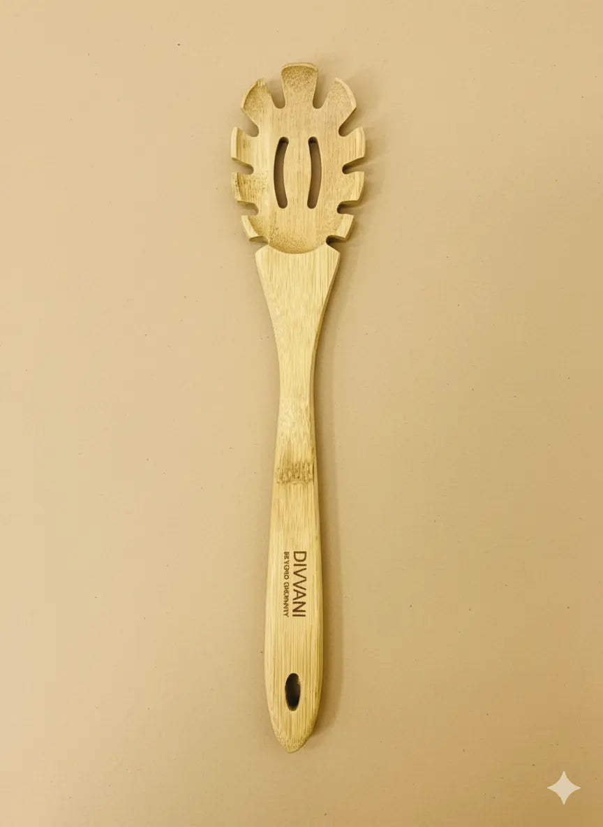 Bamboo Serving Spoon for Noodles