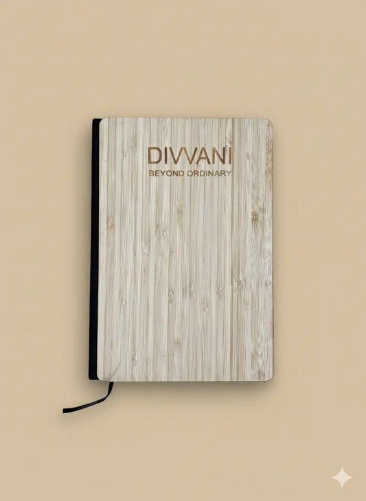 Bamboo Notebook, White Paper