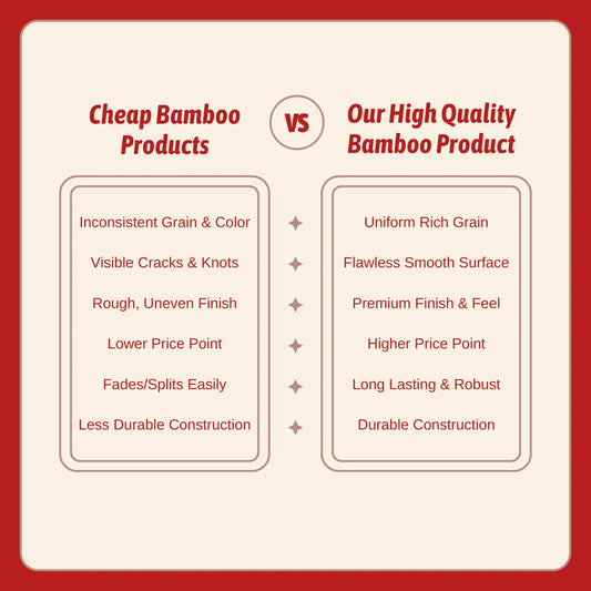 Bamboo Mobile stand, Flat Brick Style